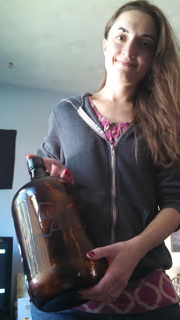 Smith Wedding Gift: Hand-Etched Growler (mini-tute)